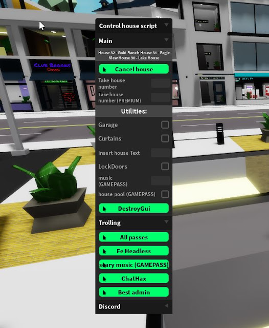 Brookhaven RP script - Roblox-Scripter