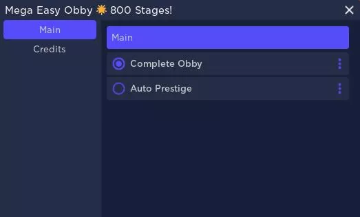 Mega Easy Obby 🌟 825 Stages! - Roblox