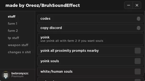 Soul Eater: Resonance script - (Many functions)