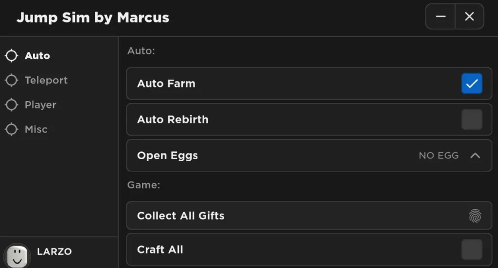 Every Second You Get +1 Jump Power script – (Autofarm, AutoRebirth, AutoHatch)
