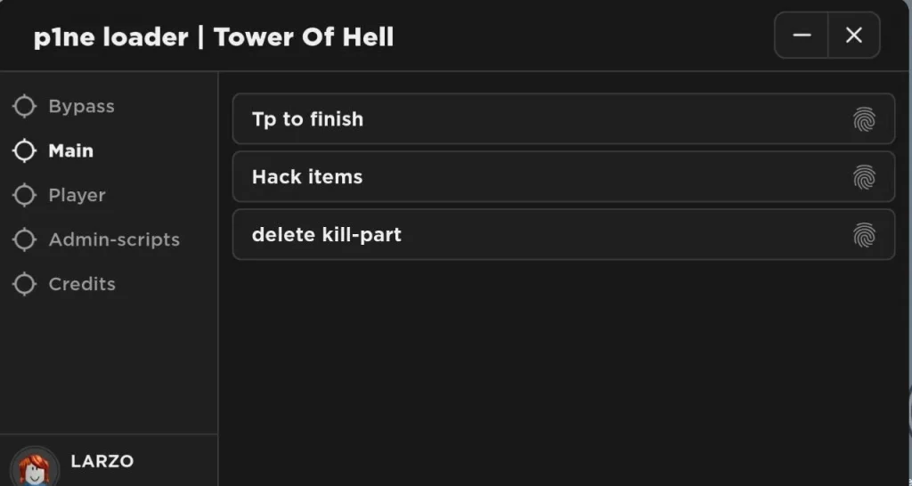 Tower Of Hell script – (Instant Finish, SpeedHack & more)
