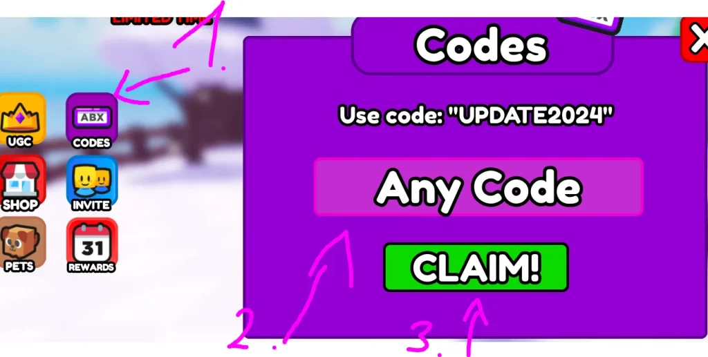 How use codes in Click For UGC?