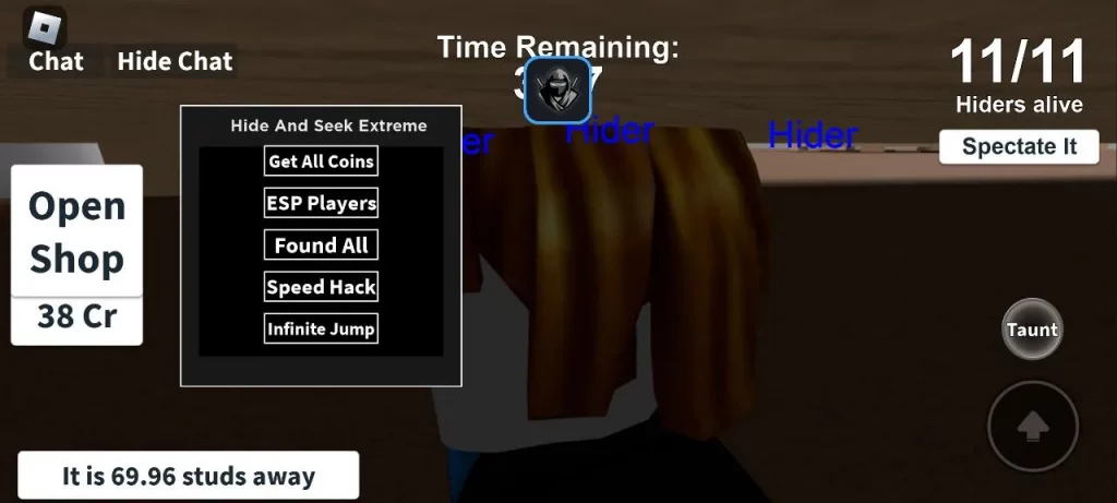 Hide and Seek Extreme script – (Get all coins, ESP Players)