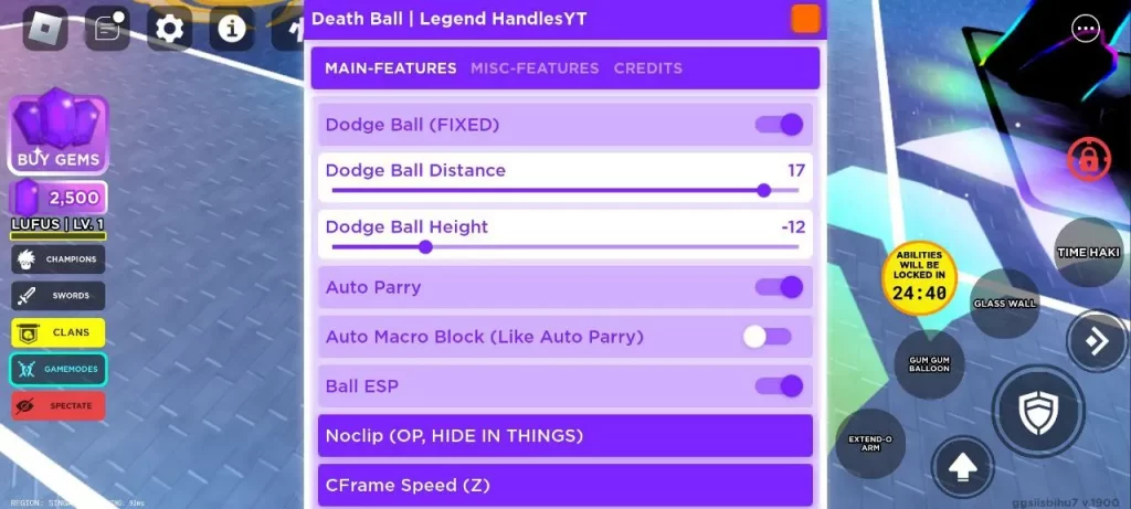 Death ball Script – (AutoParry, AutoDodge)