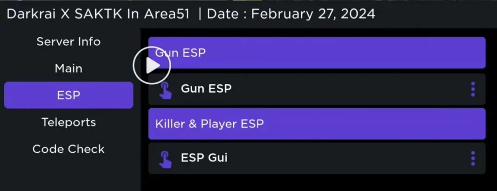 Survive and Kill the Killers in Area 51 Script – (Gun ESP)