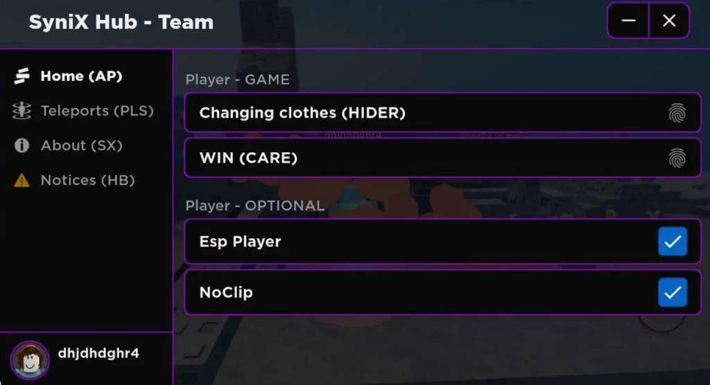 Dingus script – (SyniX Hub)