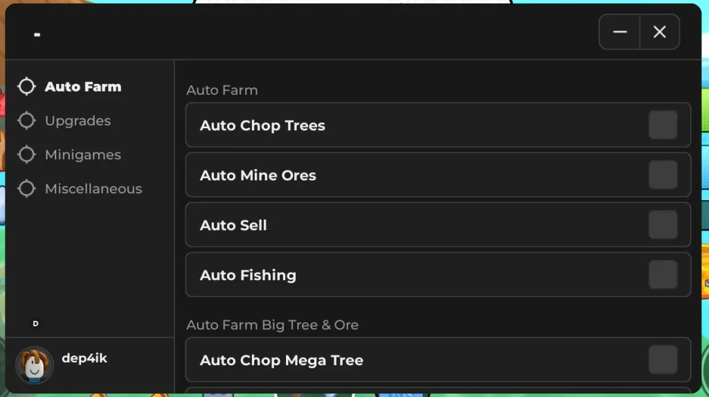 Timber 2 script – (Auto Mine, Auto Sell)