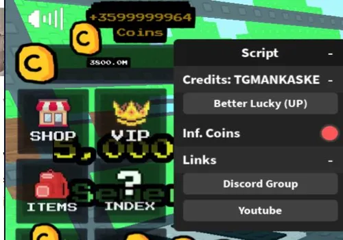 Search a Dumpster script - (Luck Boost, Inf Coins)