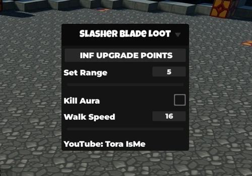 Slasher Blade Loot script – (Infinity Upgrade Points)
