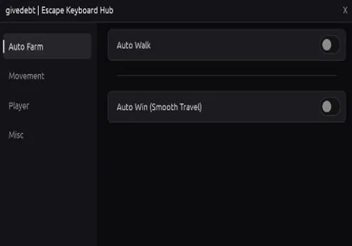 +1 Speed Keyboard Escape script: Auto Win, Auto Walk