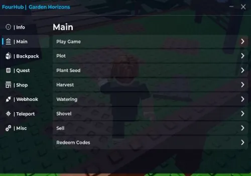 Garden Horizons script: Auto Sell, Auto Harvest