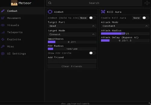 Minerblocks script: Kill Aura, NO fall damage