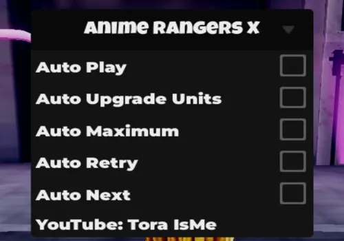 Re Rangers X script: Auto Play, Auto Upgrade Units