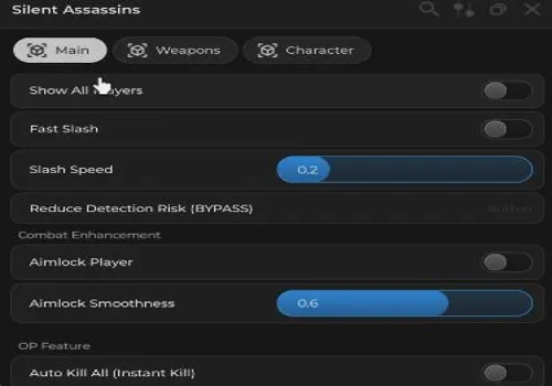 Silent Assasins script: Show all players. Fast Clash