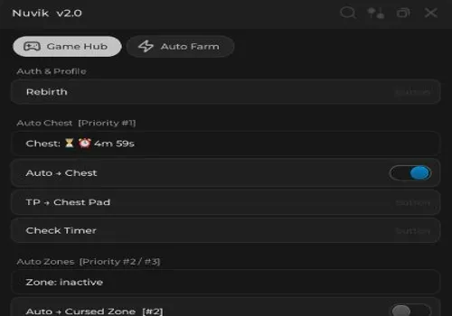 Aura Ascension script: Autofarm in best zones
