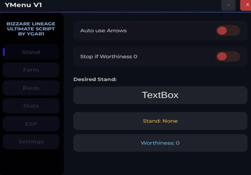 Bizarre Lineage script: Auto Storyline, Auto Level Farm