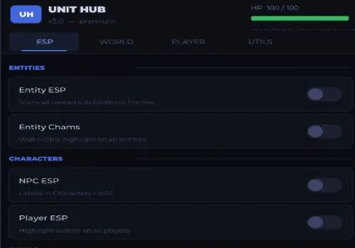 Darkest Hours script: ESP, Full Bright, NO FOG