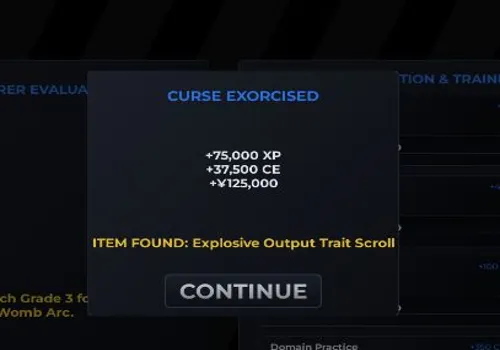 Jujutsu Kaisen Incremental script: INF Prestige