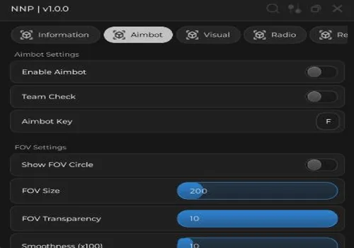 Naramo Nuclear Plant V2 script: Aim, Wallhack