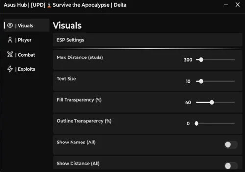 Survive the Apocalypse script: ESP, Kill Aura