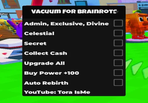 Vacuum for Brainrots script: Get any brainrots
