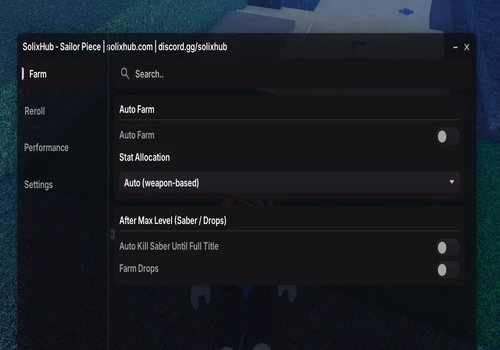 Sailor Piece script – (Auto Farm GUI)