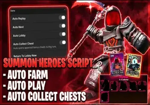 Summon Heroes script: Auto Story mode and more