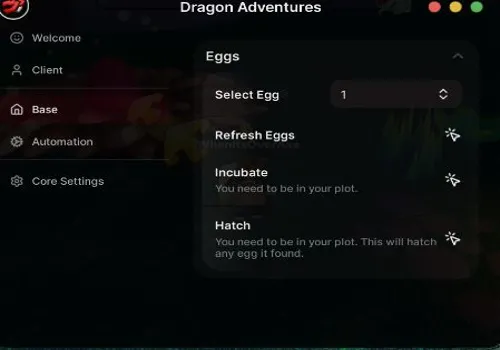 Dragon Adventures script: Autofarm level, Godmode and more