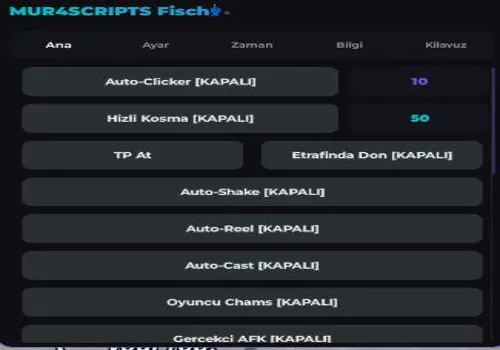 Fisch script: Mur4Scripts