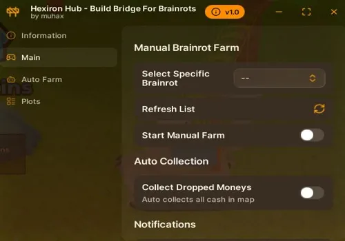 Build Bridge for Brainrots script: Auto Brainrots