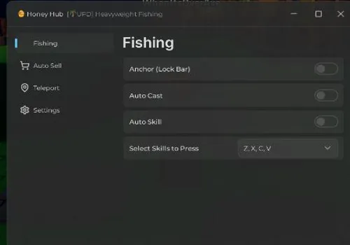 Heavyweight Fishing script: Auto Cast, Auto Skill