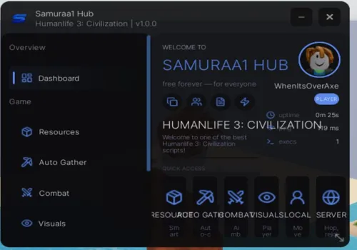 Humanlife 3 Civilization script: by samuraa1
