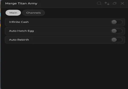 Merge Titan Army script: INF Cash