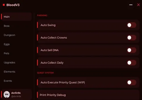 Saber Simulator script: Auto Swing, Auto Quest