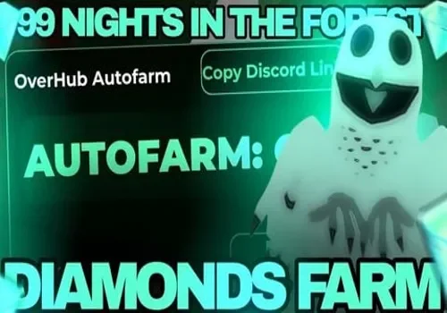 99 nights in the forest script - diamonds farm