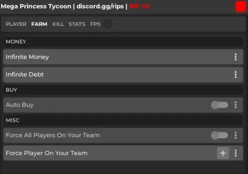 Mega princess tycoon - rip v2