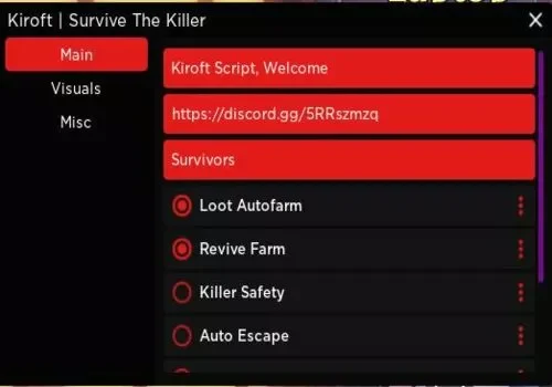 Survive_the_Killer!_-_Kiroftt_(Autofarm,_auto_escpae_&_more)
