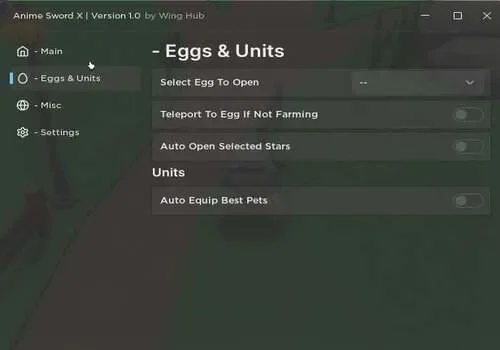 anime sword x - wing hub_2_11zon