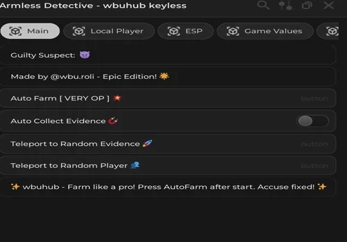 armless detective - wbuhub