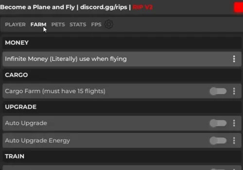 become a plane and fly - rip v2