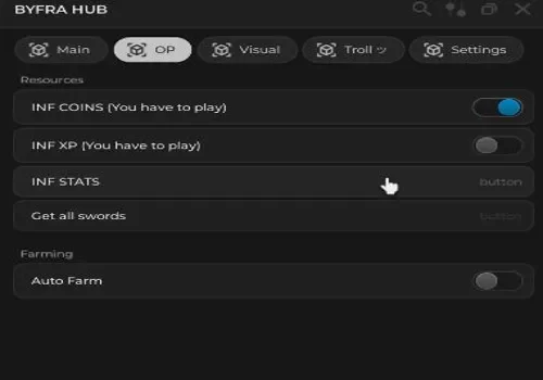 blade spin script - BYFRA HUB
