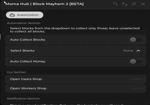 block mayhem 2 - moma hub