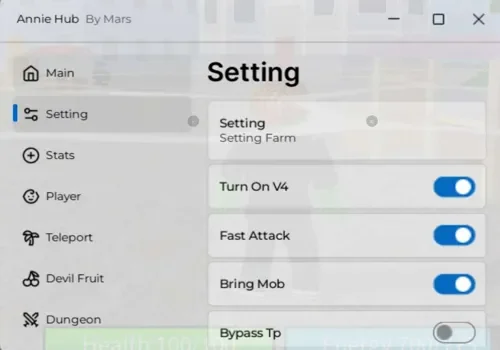 blox fruits - annie hub