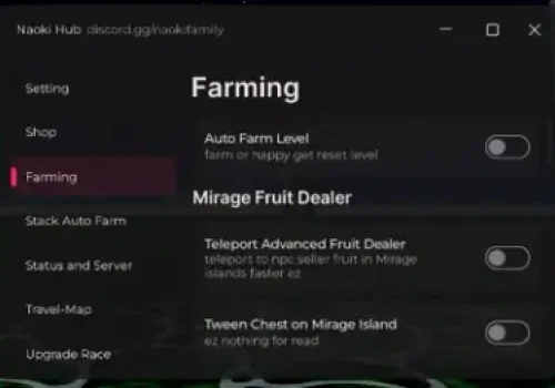 blox fruits - naoki hub