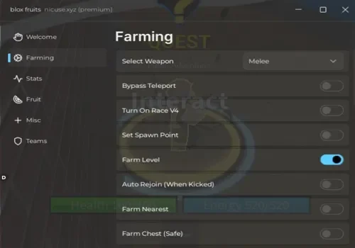 blox fruits - nicuse