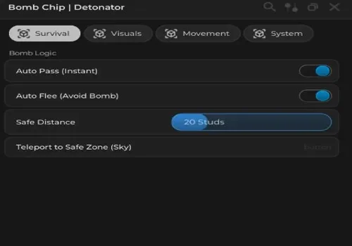 bomb chip script - JuHanJI