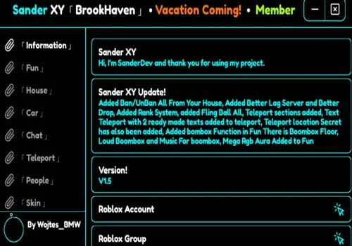 brookhaven sander xy