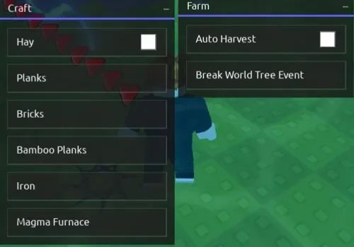 Build an Island script - (Auto Harvest, Auto Craft)