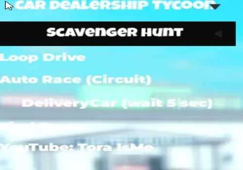 car dealership tycoon - tora is me