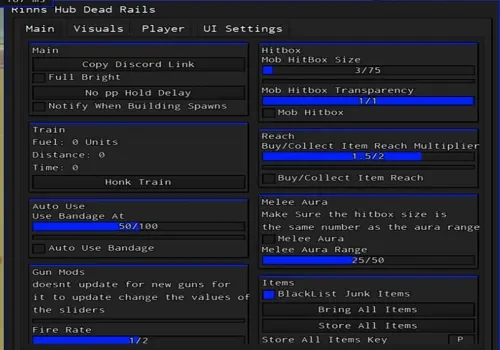 dead rails - rinns hub